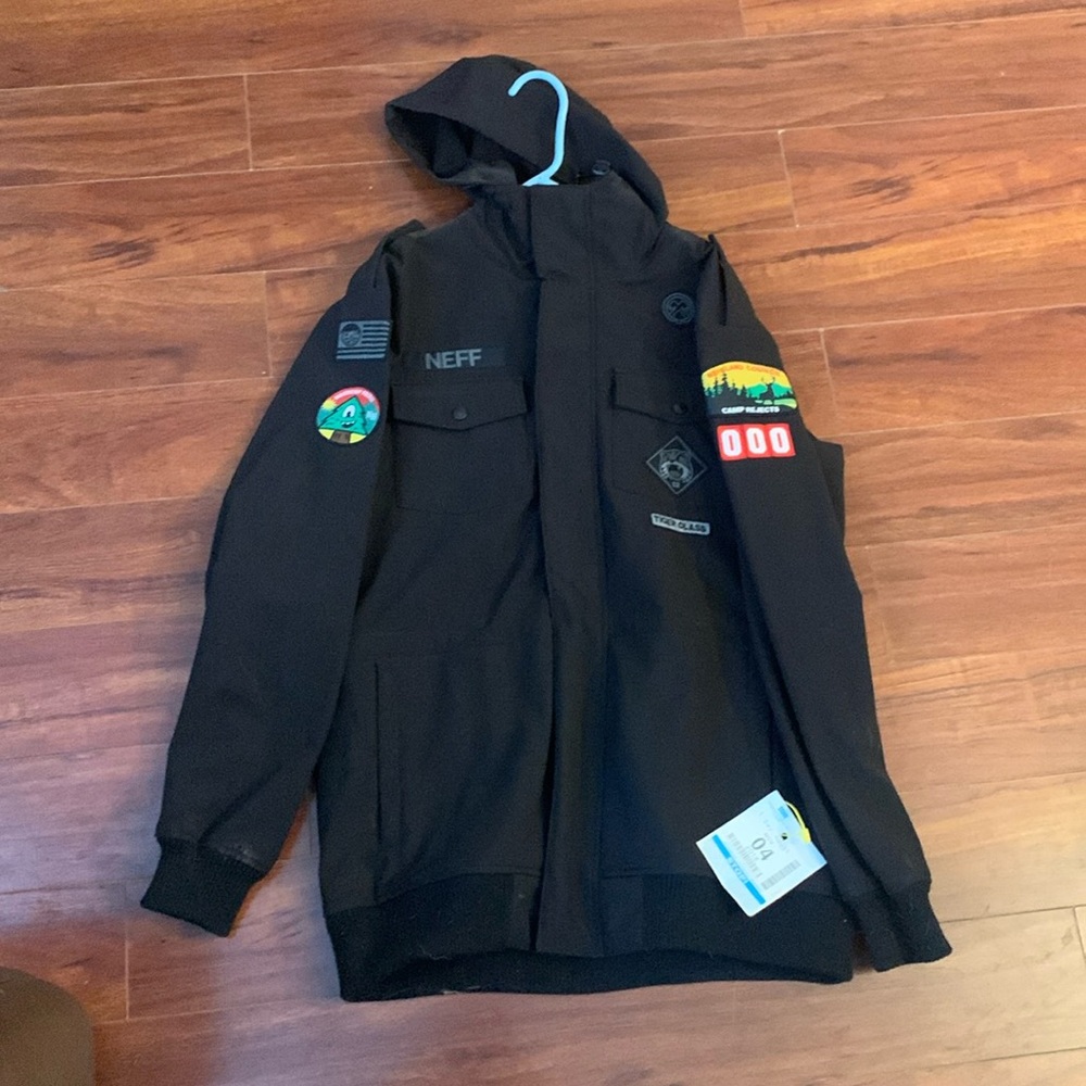 Neff snowboard jacket amazing condition size medium 80$